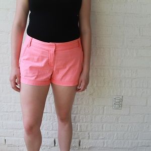 J. CREW Broken in 3" Chino Shorts- Orange
